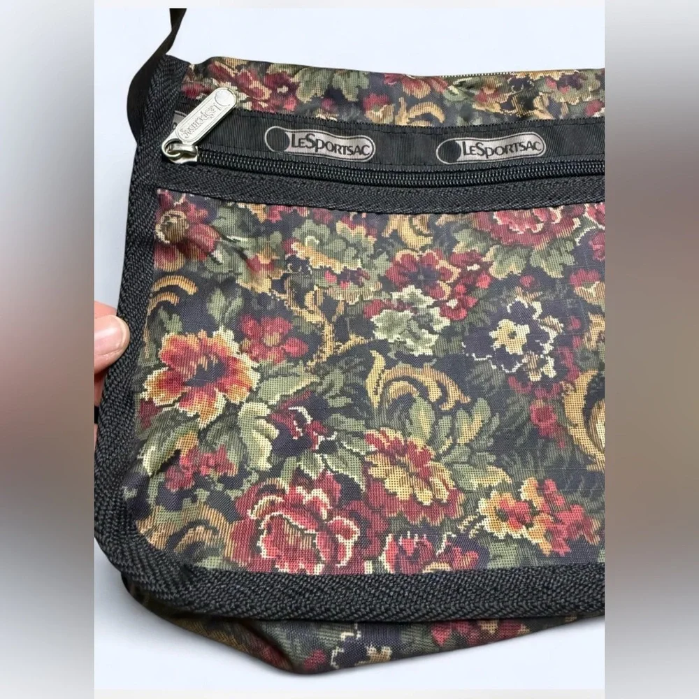 Lesportsac floral crossbody